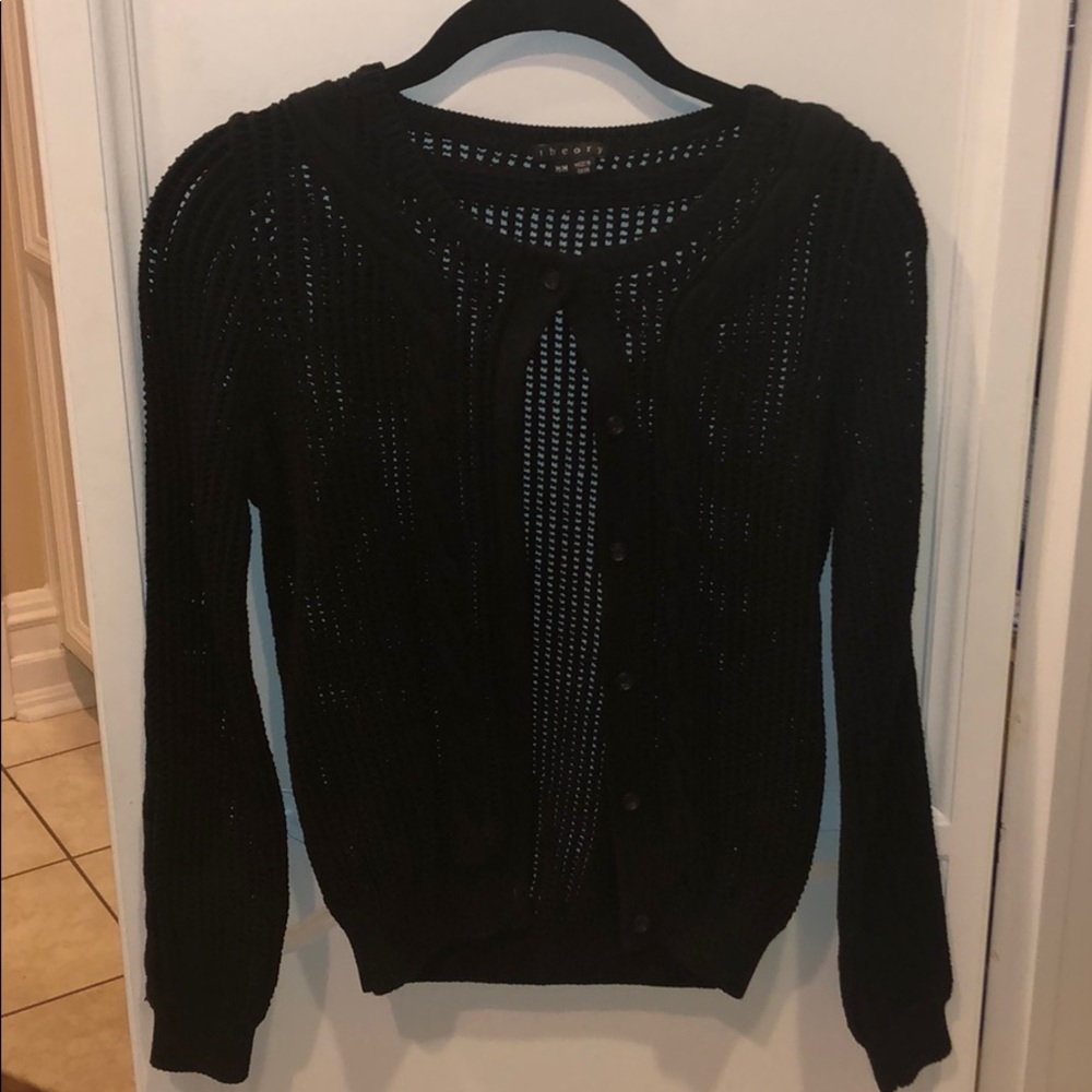 Theory Six Button Cardigan